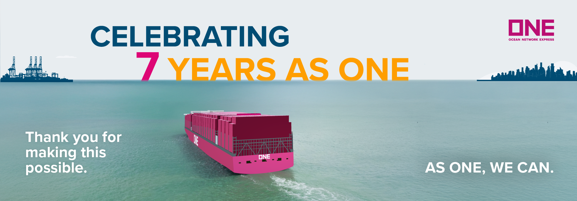 Celebrating 7 years as ONE