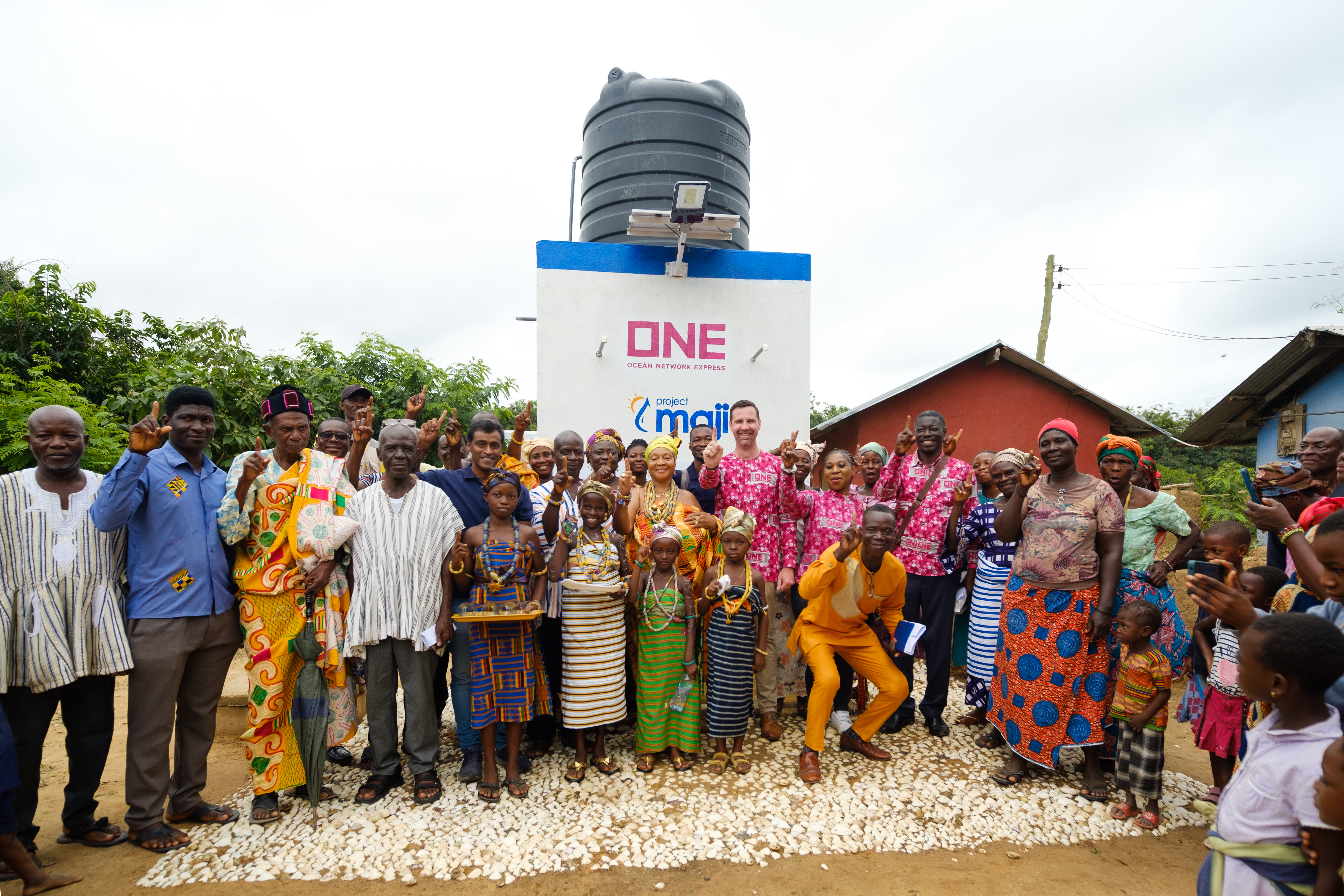 Maji tower in Ghana