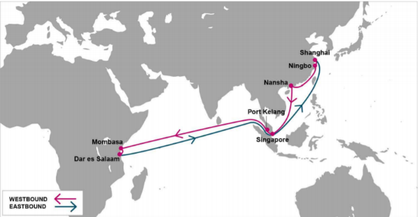 routing map
