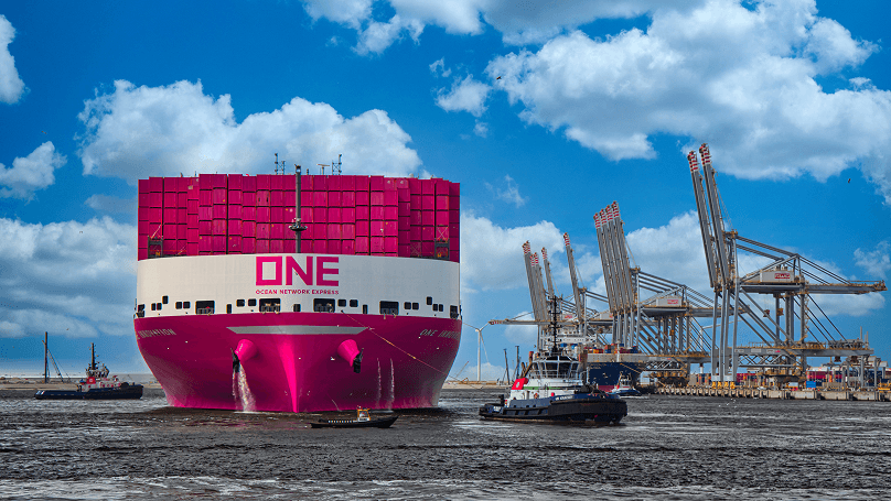 ONE Innovation vessel using technology for sustainable operational efficiency