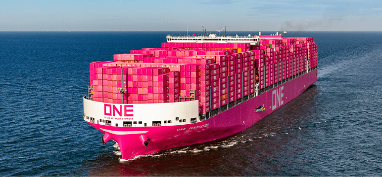 ONE Innovation alternative fuels container vessel